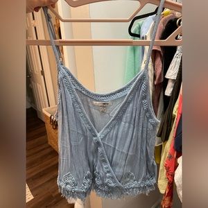 Amuse Society light blue tank